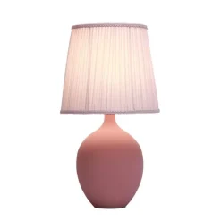 Illuminate Home Beleuchtung-Keramik-Schreibtischlampe – Akzentlicht im Macaron-Stil