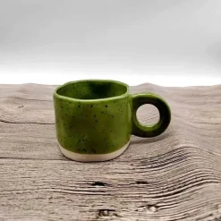 Tom Küche & Esszimmer-Keramiktasse im koreanischen Stil – Kaffeetasse mit Spritztinte