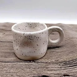 Tom Küche & Esszimmer-Keramiktasse im koreanischen Stil – Kaffeetasse mit Spritztinte