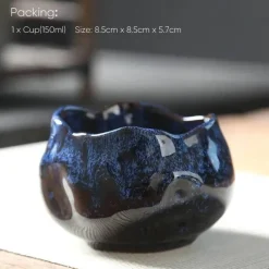 Plates u0026 More Küche & Esszimmer-Keramiktasse mit Lotusblume – Teetasse aus hochwertigem Porzellan