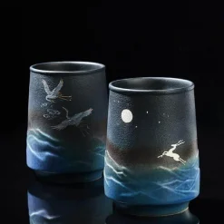 The Cozy Mug Küche & Esszimmer-Keramik-Traumkunst-Tasse – Einzigartige künstlerische Kaffeetasse