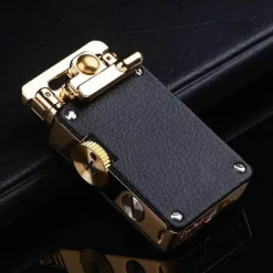 Cozy Living Camping Im Freien|Outdoor-Artikel-Kerosinfeuerzeug aus Metall – langlebiges Benzin-Feuerzeug