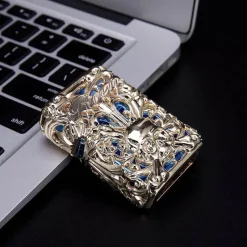 The Outdoor Vault Camping Im Freien|Heimwerkzeuge-Kerosinfeuerzeug „Skeleton Armor“ – Retro-Design