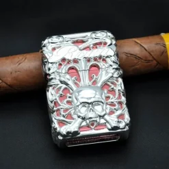 The Outdoor Vault Camping Im Freien|Heimwerkzeuge-Kerosinfeuerzeug „Skeleton Armor“ – Retro-Design