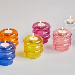 Lume u0026 Essence Wohndeko-Kerzenhalter Bruna – Elegantes Tischdekor für die Inneneinrichtung