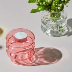 Lume u0026 Essence Wohndeko-Kerzenhalter Bruna – Elegantes Tischdekor für die Inneneinrichtung