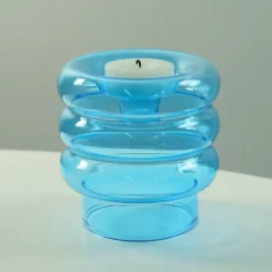 Lume u0026 Essence Wohndeko-Kerzenhalter Bruna – Elegantes Tischdekor für die Inneneinrichtung