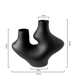 Lume u0026 Essence Wohndeko-Kerzenhalter Bruna – Elegantes Tischdekor für die Inneneinrichtung