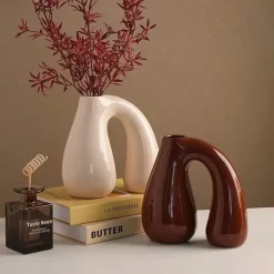 Lume u0026 Essence Wohndeko-Kerzenhalter Bruna – Elegantes Tischdekor für die Inneneinrichtung