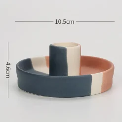 Lume u0026 Essence Wohndeko-Kerzenhalter Bruna – Elegantes Tischdekor für die Inneneinrichtung