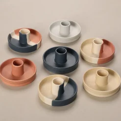 Lume u0026 Essence Wohndeko-Kerzenhalter Bruna – Elegantes Tischdekor für die Inneneinrichtung