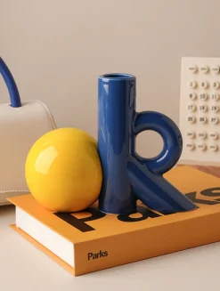 Lume u0026 Essence Wohndeko-Kerzenhalter Bruna – Elegantes Tischdekor für die Inneneinrichtung