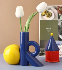 Lume u0026 Essence Wohndeko-Kerzenhalter Bruna – Elegantes Tischdekor für die Inneneinrichtung