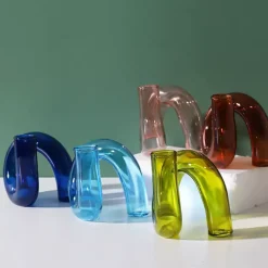 Lume u0026 Essence Wohndeko-Kerzenhalter Bruna – Elegantes Tischdekor für die Inneneinrichtung