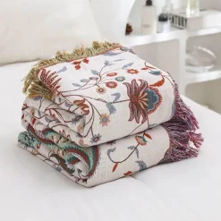 Wrap u0026 Relax Bettzeug-Kühlende Baumwolldecke - Moderne Sofa-/Bettdecke 200x230CM