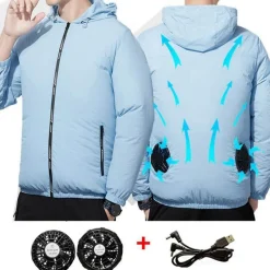 Herren Wilderness Haven Herrenbekleidung|Outdoor-Artikel-Kühlende Fanjacke – leichte Outdoor-Sommerbekleidung