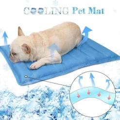 Furendo Haustierzubehör|Reinigungswerkzeuge Für Haustiere-Kühlmatte für Haustiere – Sommerkühlkissen für Hunde und Katzen