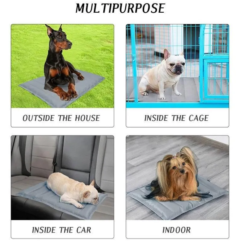 Furendo Haustierzubehör|Reinigungswerkzeuge Für Haustiere-Kühlmatte für Haustiere – Sommerkühlkissen für Hunde und Katzen