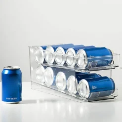 Space Savvy Küche & Esszimmer-Kühlschrank-Dosenspender - Aufbewahrungs-Organizer für Dosen