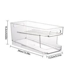 Space Savvy Küche & Esszimmer-Kühlschrank-Dosenspender - Aufbewahrungs-Organizer für Dosen