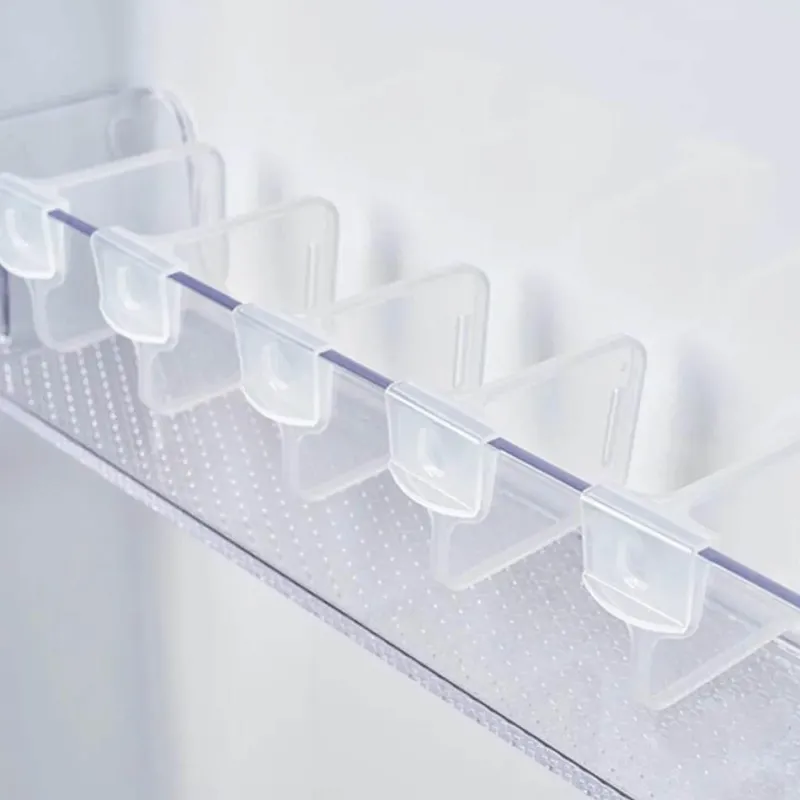 Space Savvy Küche & Esszimmer-Kühlschrank-Organizer – Trennwand zur Lebensmittelaufbewahrung in der Küche