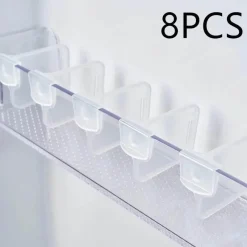 Space Savvy Küche & Esszimmer-Kühlschrank-Organizer – Trennwand zur Lebensmittelaufbewahrung in der Küche