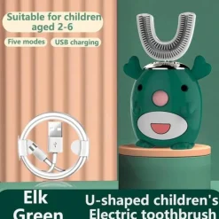 Aqua Essence Badezimmer-Kids Ultrasonic Toothbrush - Smart Silicone Dental Care for Children