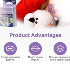 Kinder The Relaxation Nook Kinderwagen & Zubehör|Gesundheits-Gadgets-Kieferorthopädische Schlafaufkleber - Korrekturhilfen für Kinderzahnspangen