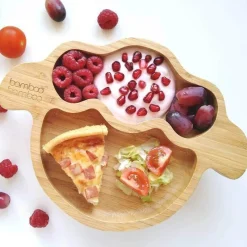 Elegance at the Table Küche & Esszimmer-Kinder-Cartoon-Essteller – lustiges Kindergeschirr