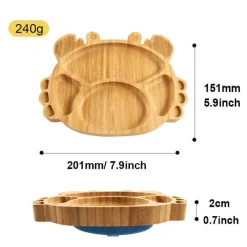 Elegance at the Table Küche & Esszimmer-Kinder-Cartoon-Essteller – lustiges Kindergeschirr