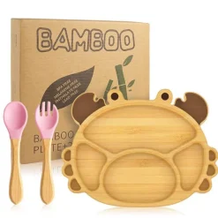 Elegance at the Table Küche & Esszimmer-Kinder-Cartoon-Essteller – lustiges Kindergeschirr