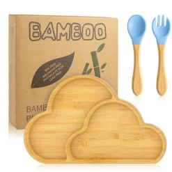 Elegance at the Table Küche & Esszimmer-Kinder-Cartoon-Essteller – lustiges Kindergeschirr