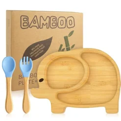 Elegance at the Table Küche & Esszimmer-Kinder-Cartoon-Essteller – lustiges Kindergeschirr