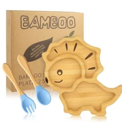 Elegance at the Table Küche & Esszimmer-Kinder-Cartoon-Essteller – lustiges Kindergeschirr