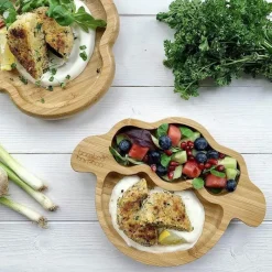 Elegance at the Table Küche & Esszimmer-Kinder-Cartoon-Essteller – lustiges Kindergeschirr