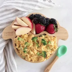 Elegance at the Table Küche & Esszimmer-Kinder-Cartoon-Essteller – lustiges Kindergeschirr