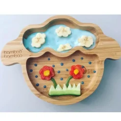 Elegance at the Table Küche & Esszimmer-Kinder-Cartoon-Essteller – lustiges Kindergeschirr