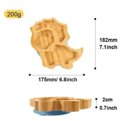 Elegance at the Table Küche & Esszimmer-Kinder-Cartoon-Essteller – lustiges Kindergeschirr