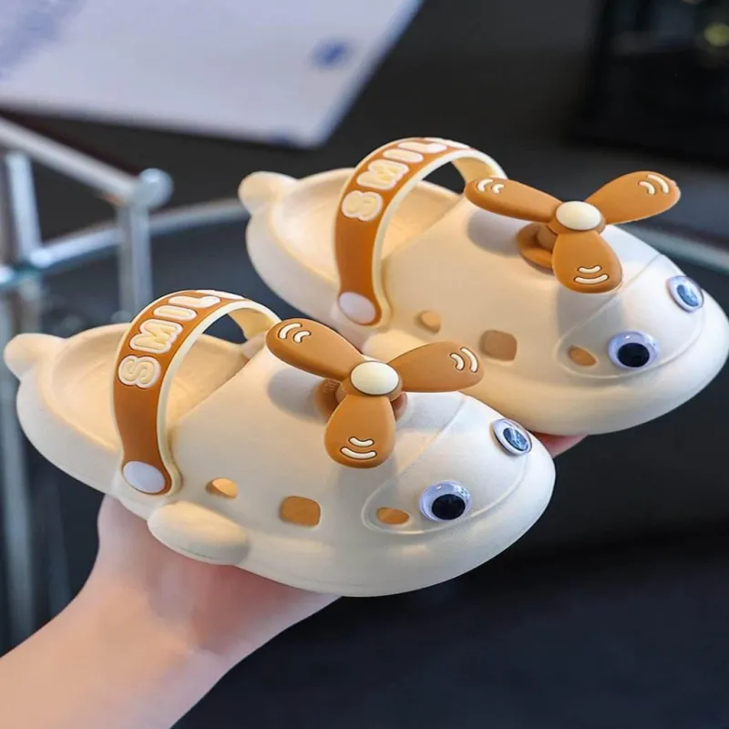 The Decor Haven Babykleidung|Babykleidung-Kinderhausschuhe mit Cartoon-Flugzeug - Sommerschuhe für draußen