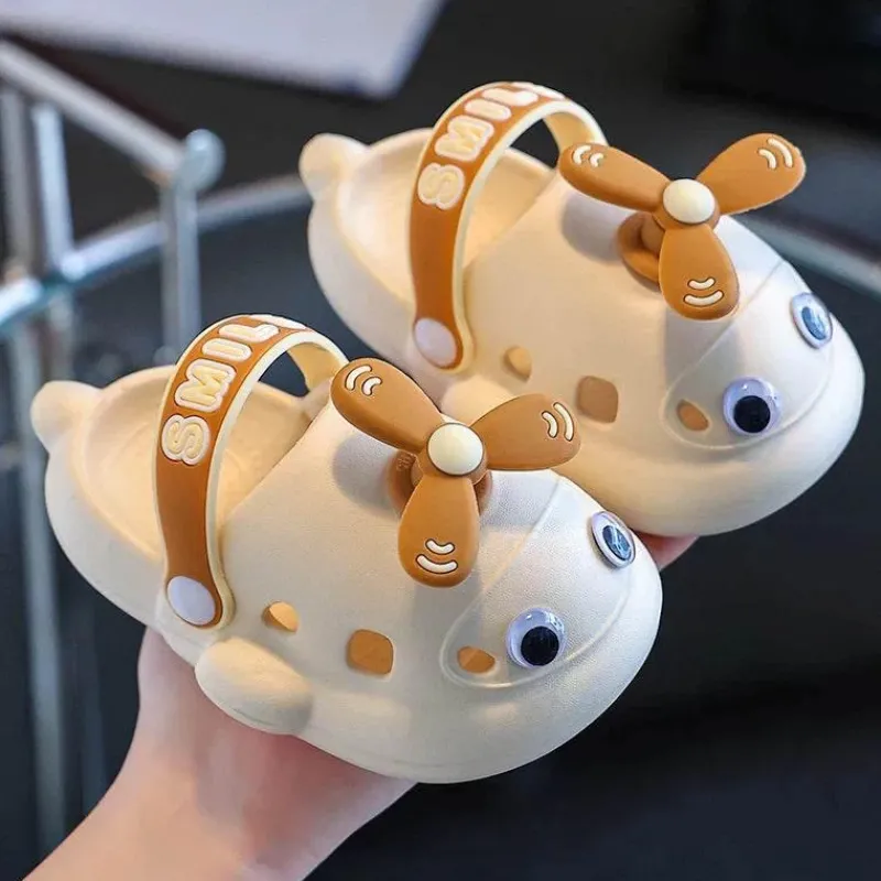 The Decor Haven Babykleidung|Babykleidung-Kinderhausschuhe mit Cartoon-Flugzeug - Sommerschuhe für draußen