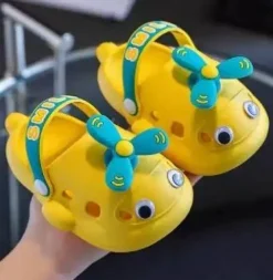 The Decor Haven Babykleidung|Babykleidung-Kinderhausschuhe mit Cartoon-Flugzeug - Sommerschuhe für draußen