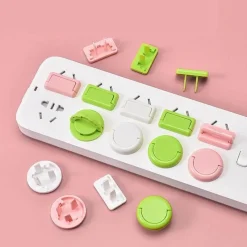 Kinder The Decor Haven Kinderwagen & Zubehör-Kindersichere Steckdosenabdeckungen – Elektrischer Sicherheitsschutz für Kinder