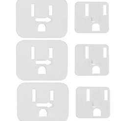 The Decor Haven Gadgets Für Zuhause-Kindersichere Steckdosenabdeckung - Schiebeverschluss-Sicherheitskappe
