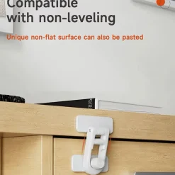 The Culinary Kit Küche & Esszimmer-Kindersicherheitsschloss – Sicherer Riegel für Schränke und Kühlschränke