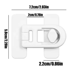 The Culinary Kit Küche & Esszimmer-Kindersicherheitsschloss – Sicherer Riegel für Schränke und Kühlschränke