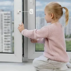 Comfort u0026 Style Gadgets Für Zuhause-Kindersicherheitsschrankschloss - Kindersicheres, selbstklebendes Fensterschloss