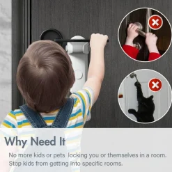 Comfort u0026 Style Gadgets Für Zuhause-Kindersicherheits-Türschloss - Kindersicheres Griff-Sicherheitsschloss