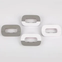 The Decor Haven Küche & Esszimmer-Kindersicherung - Doppelknopf-Schrankschloss