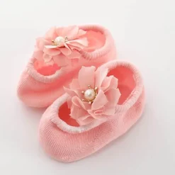 The Decor Haven Babykleidung|Babykleidung-Kindersocken im koreanischen Stil – Süße Tiny Steps Socken