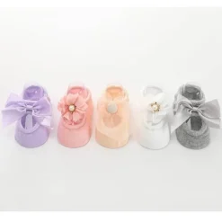 The Decor Haven Babykleidung|Babykleidung-Kindersocken im koreanischen Stil – Süße Tiny Steps Socken